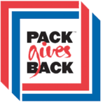 PAC gives BACK logo