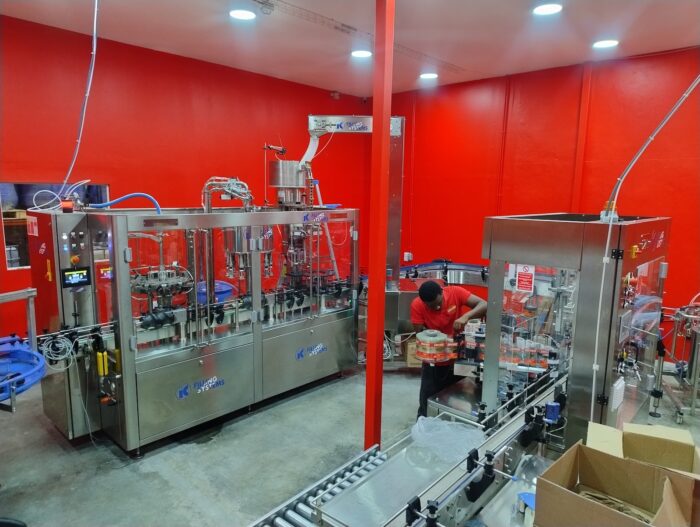 Annabay Club Bottling & Labelling Line at 1,500 bph