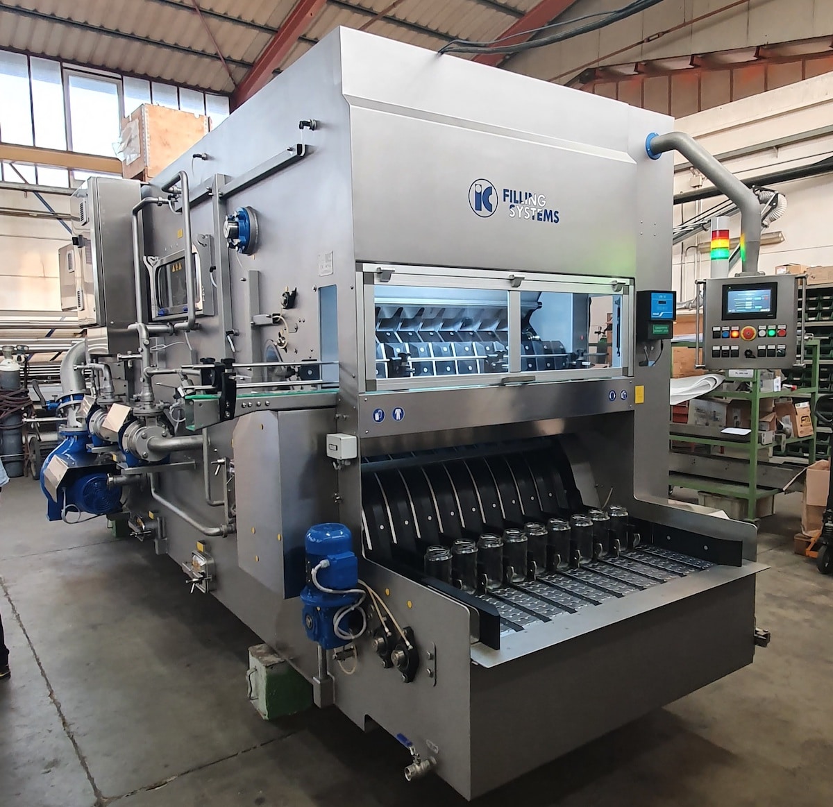 3000 bph Glasflaschenwaschmaschine